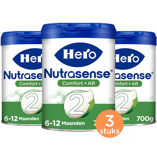 Hero Nutrasense SensiSoft Peutermelk 3 - Flesvoeding Vanaf 1 Jaar 3x700g